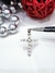 Cruz plata perlas - comprar online