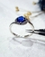 Anillo plata zafiro solutario - comprar online