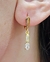 Aros colgante oro18kl - comprar online