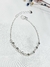 Pulsera acero blanco - Joyas Maia