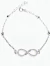 Pulsera plata infinito - comprar online