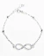 Pulsera plata infinito