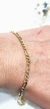 Pulsera tres por uno oro18kl - tienda online