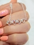 Pulsera plata corazones - tienda online