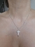 Colgante cruz plata - tienda online