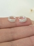 Imagen de Aros plata argollas medio sin fin