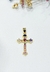 Cruz plata dorado multicolores