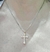 Cruz plata rose - comprar online