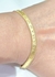 Pulsera cinta oro números romano en internet