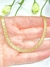 Imagen de Pulsera cinta oro números romano