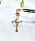 Cruz oro18kl combinado - comprar online