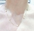 Collar oro18kl trebo corazon estrellas