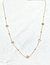 Collar oro18kl trebo corazon estrellas