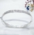 Esclava plata tornillos cubics - tienda online