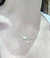 Cadena colgante plata tulipan