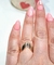 Anillo oro tricolores - comprar online