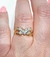 Anillo oro18kl mariposa en internet