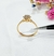 Anillo roseta oro 18kl - tienda online