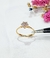 Anillo roseta oro 18kl - Joyas Maia