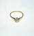Anillo solitario oro18kl - comprar online