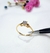 Anillo solitario oro18kl - comprar online