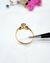 Anillo solitario oro18kl en internet