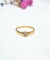 Anillo oro solitario