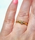 Anillo oro solitario