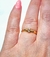 Anillo oro solitario - comprar online
