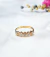 Anillo oro18kl cinco piedras
