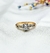 Anillo solitario oro18kl brillante
