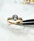 Anillo solitario oro18kl brillante - comprar online