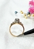 Anillo solitario oro18kl brillante en internet