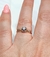 Anillo solitario oro18kl brillante