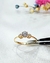 Anillo solitario oro18kl - comprar online