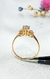 Anillo solitario oro18kl - comprar online