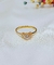 Anillo solitario oro18kl
