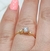 Imagen de Anillo solitario oro18kl
