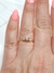 Anillo solitario oro18kl
