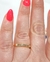 Imagen de Anillo oro18kl medio sin fin brillantes