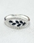 Anillo plata hoja calado - comprar online