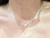 Collar plata tenis - Joyas Maia