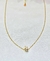 Cadena colgante donas plata dorado