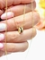 Cadena colgante donas plata dorado - comprar online