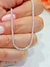 Pulsera tenis plata rosa de francia