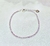 Pulsera tenis plata rosa de francia - comprar online
