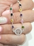 Pulsera plata multicolores y árbol - Joyas Maia