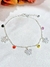 Pulsera plata mariposas