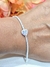 Pulsera plata tenis y corazon - tienda online