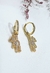 Imagen de Aros argollas acero dorado